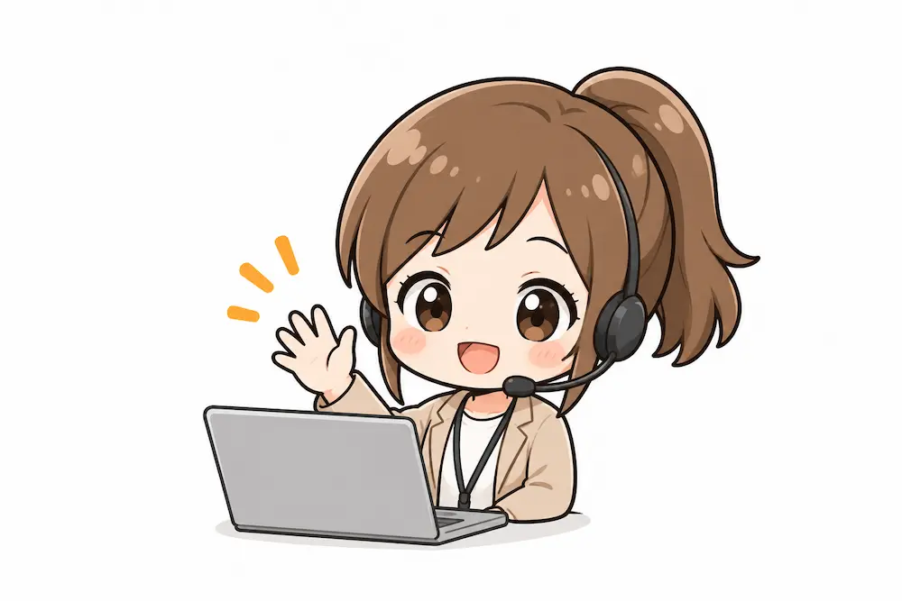 月1回のオンライン相談会のようす